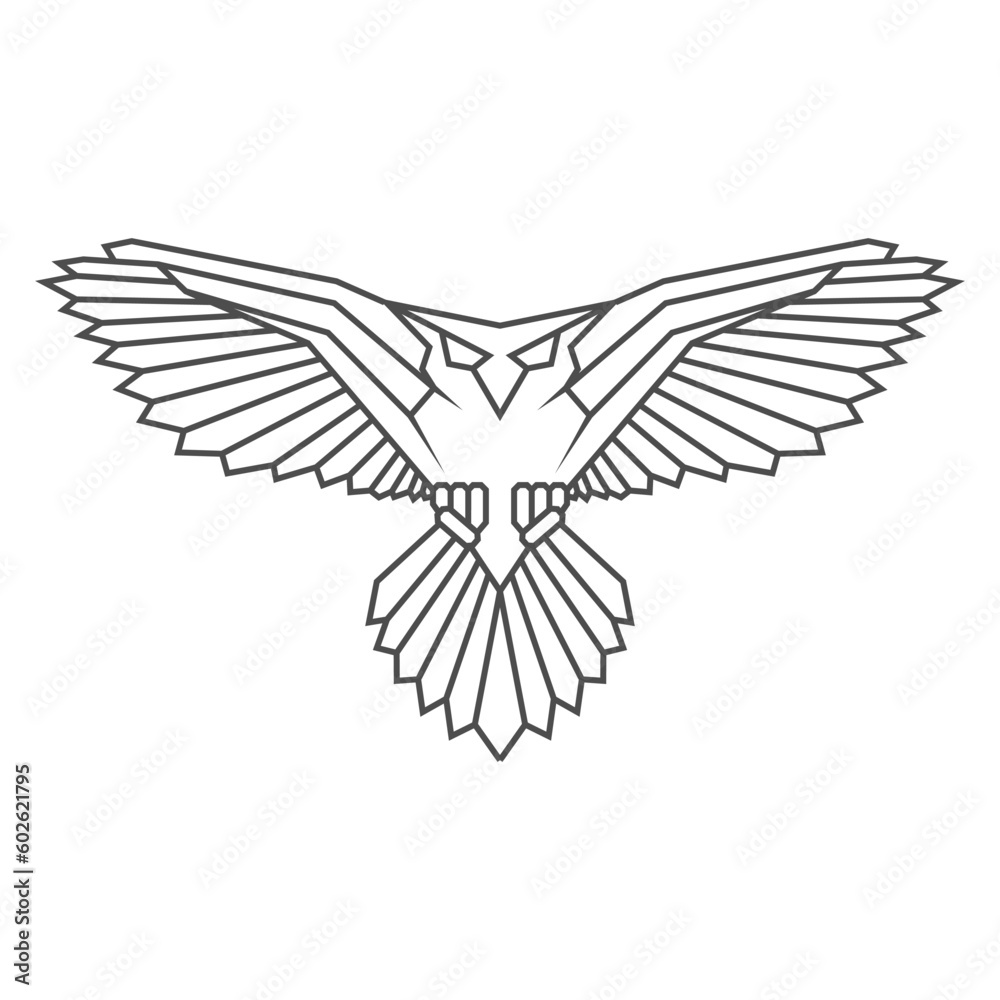 owl logo design. flying owl illustration owl logo design. flying owl illustration