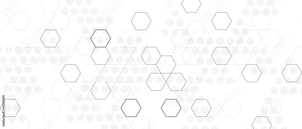 Background hexagon geometric pattern abstract elements design. Concept data technology. Vector tamplate.