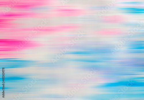 Bright pink and blue gradient in a blurry motion. Postcard, space for text