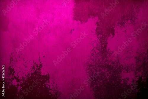 Magenta abstract grunge textured Background, Generative Ai