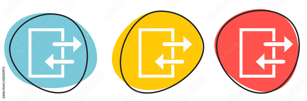 Button Banner für Website oder Business: Daten Transfer oder Import Export Button Banner für Website oder Business: Daten Transfer oder Import Export