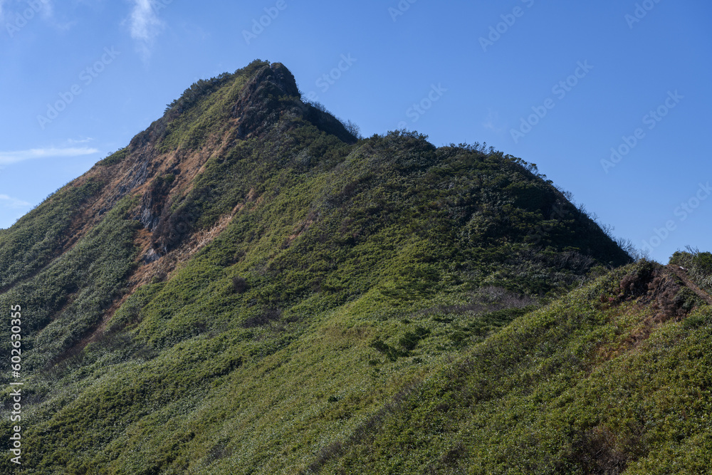 晩秋の剣ヶ峰山