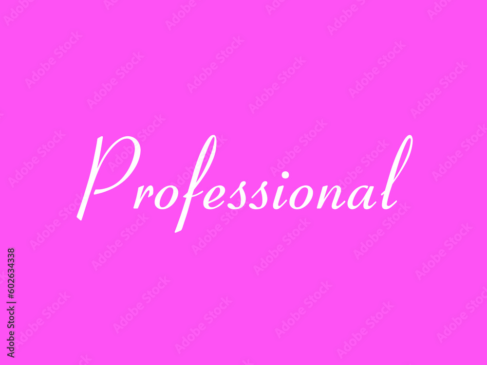 Professional Professional