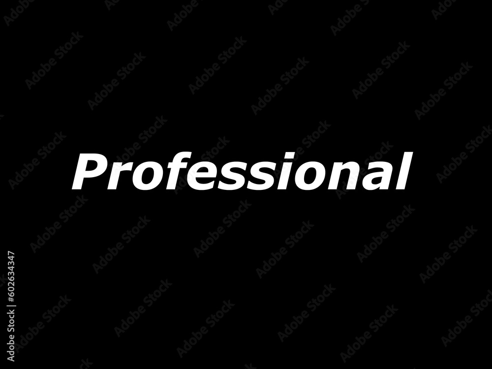 Professional Professional