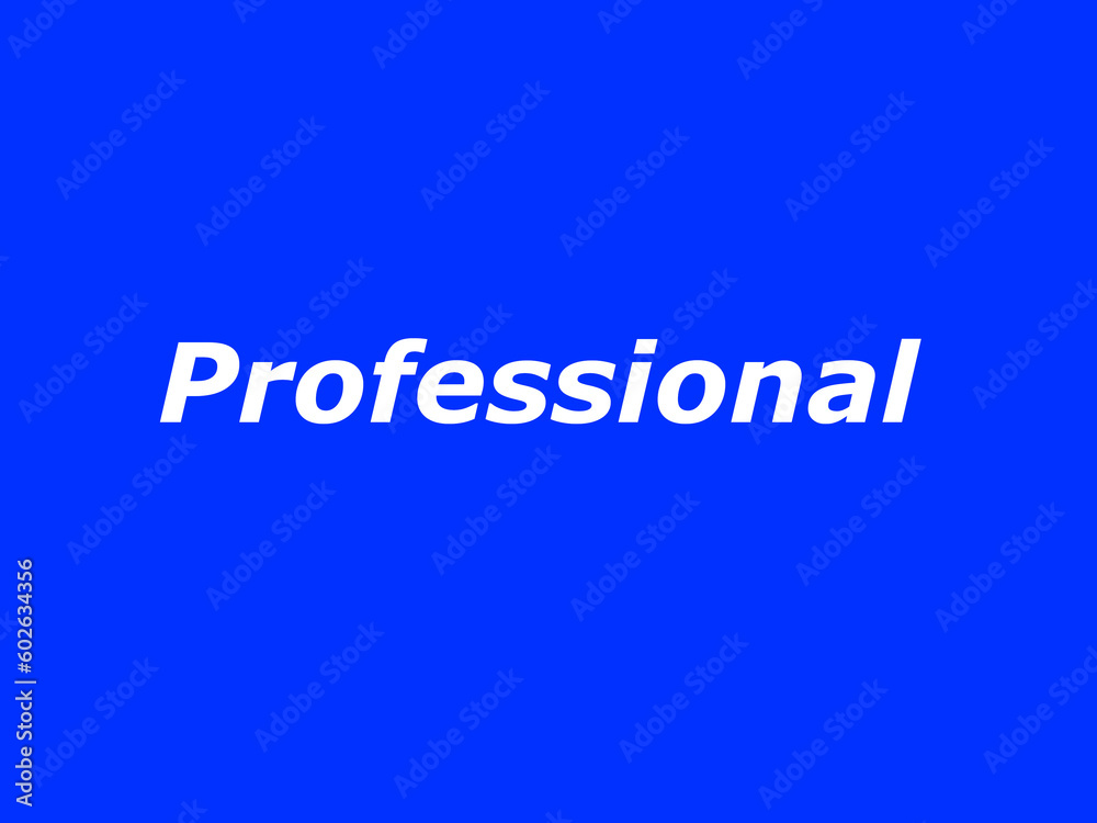 Professional Professional