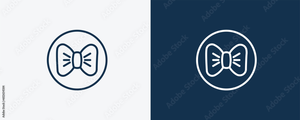 black and white icon. Outline black and white icon from fashion and things  collection. Linear vector isolated on white and dark blue background. Editable black and white symbol.