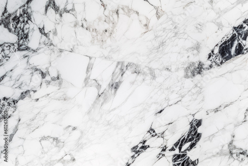 Panoramic white background from marble stone texture wallpaper. Generative AI