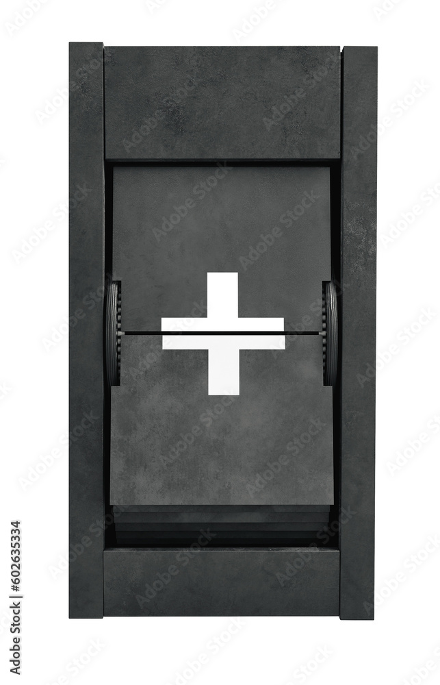 Obraz premium Split - Flap 3D Typography Alphabet PNG Letters