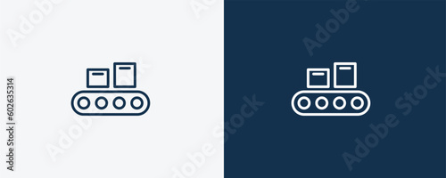 packing machine icon. Outline packing machine icon from tools and utensils collection. Linear vector. Editable packing machine symbol can be used web and mobile
