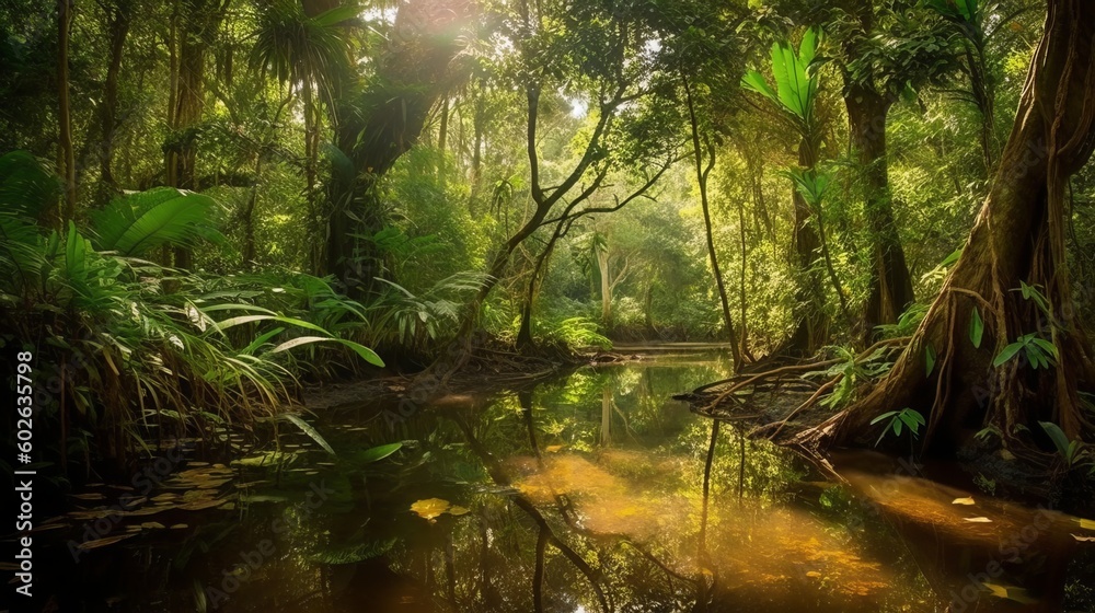 Obraz premium Amazon Rainforest in Brazil