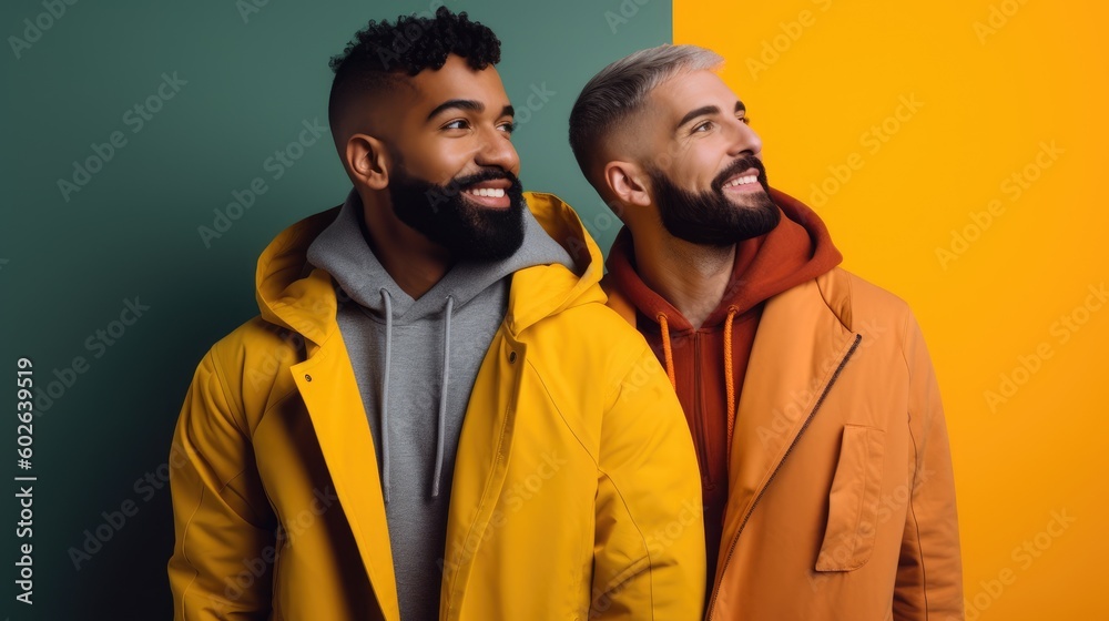 Gay man couple Gay man couple