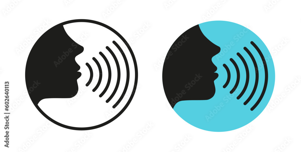 Icon bitte leise sein, pssst oder shhh Geste, symbol bitte keinen lärm, Piktogramm leise reden