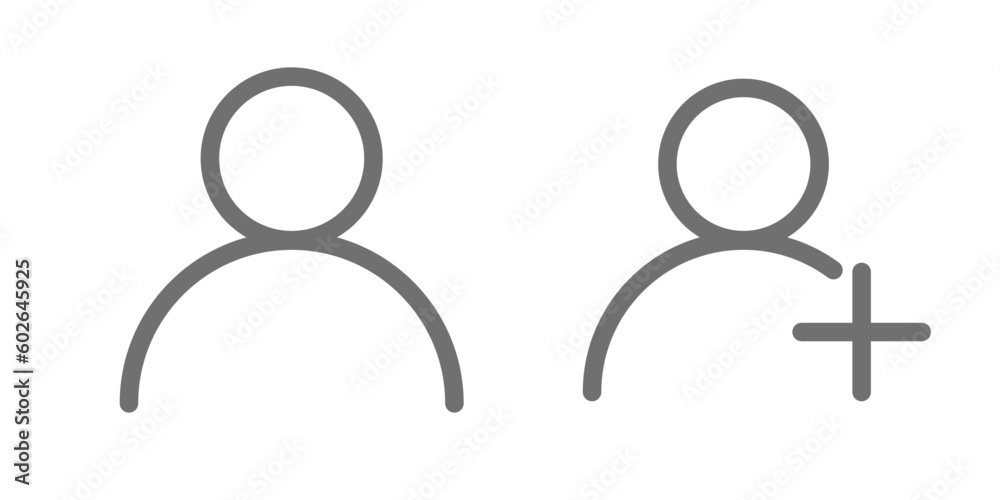 User icon, person icon, people icon, profile icon, social, avatar, user, icons, line style, stroke style User icon, person icon, people icon, profile icon, social, avatar, user, icons, line style, stroke style