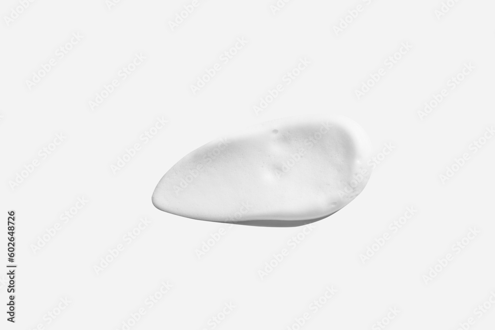 A large smear of foam. a smear of foam texture.