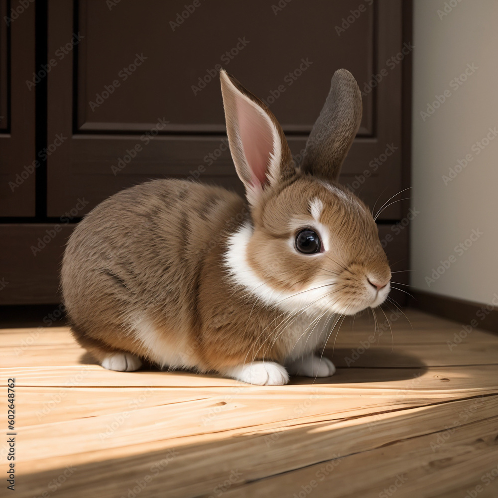 Obraz premium うさぎ Generative AI