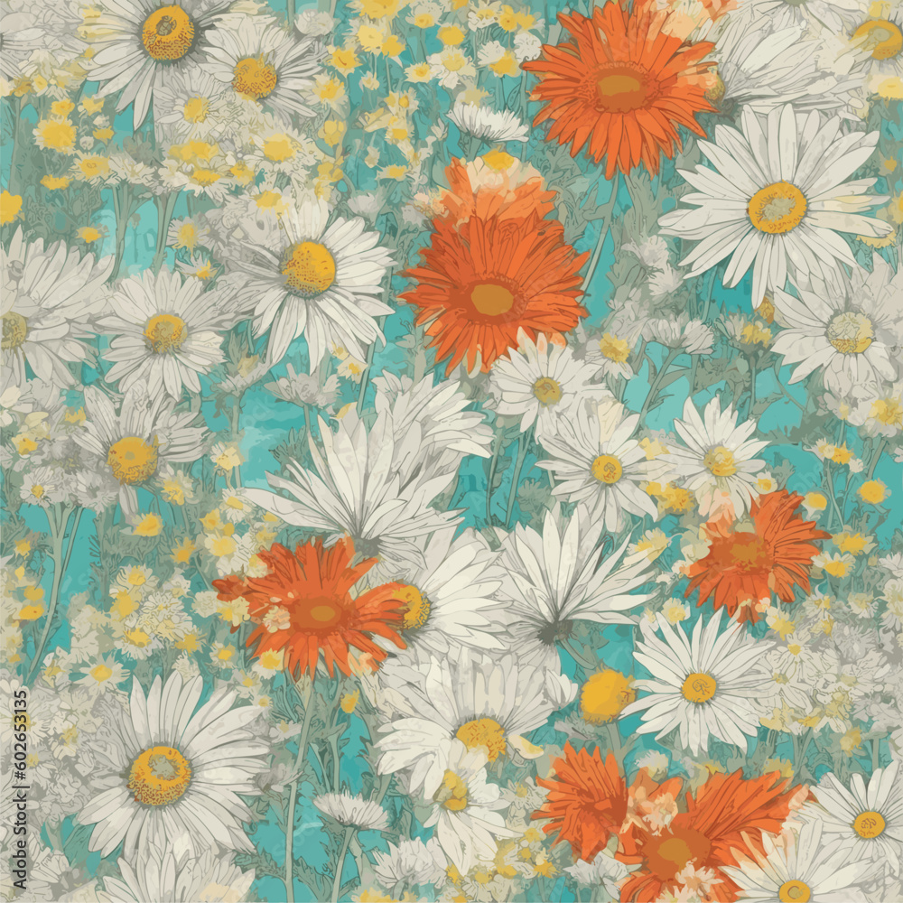 Seamless Colorful Daisy Pattern.
Seamless pattern of daisys in colorful style. Add color to your digital project with our pattern! Seamless Colorful Daisy Pattern.
Seamless pattern of daisys in colorful style. Add color to your digital project with our pattern!