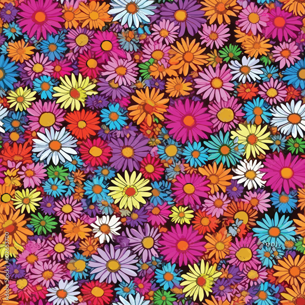 Seamless Colorful Daisy Pattern.
Seamless pattern of daisys in colorful style. Add color to your digital project with our pattern! Seamless Colorful Daisy Pattern.
Seamless pattern of daisys in colorful style. Add color to your digital project with our pattern!