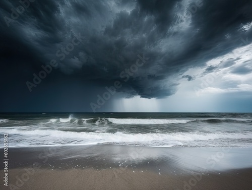 Approaching Summer Storm -AI Generated © dasom