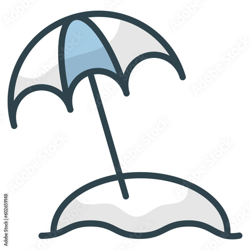 Umbrella on Beach