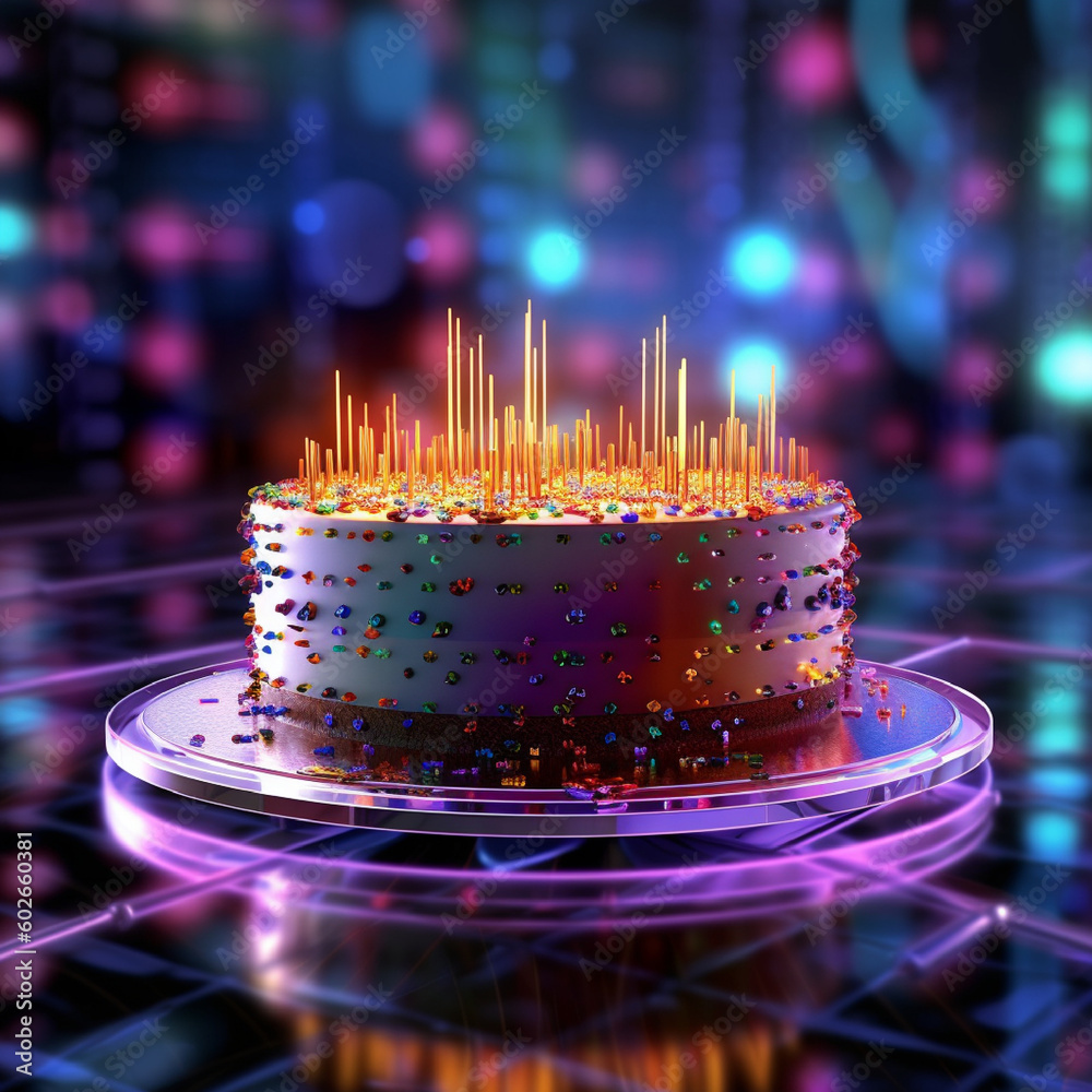 happy-birthday-celebration-birthday-cake-and-digital-technology