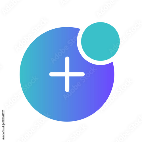 Add Account User Interface Duotone Color Icons and Symbold Png Illustrator