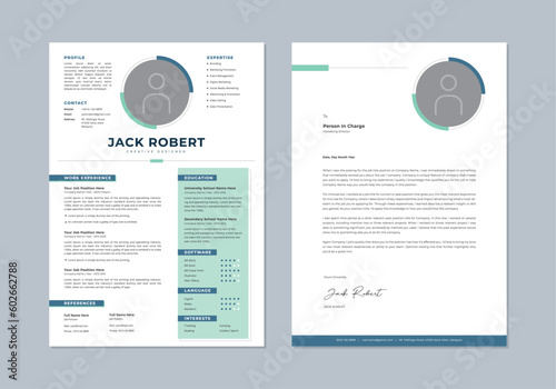 Modern Clean CV Resume Template