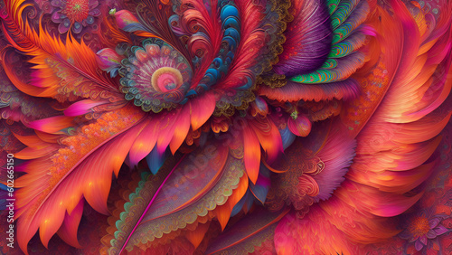 Multicolor happy holi festival of colors photo