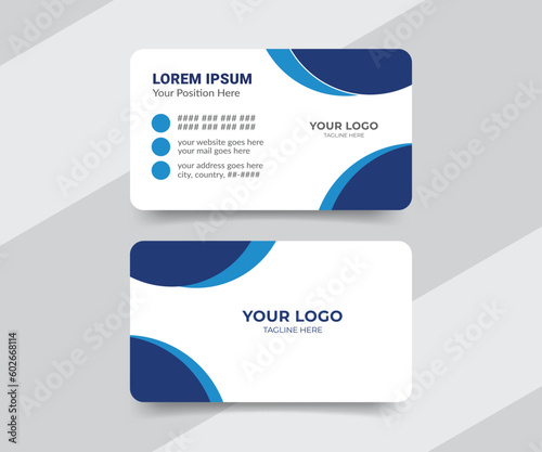 Medical doctor healthcare business card design 