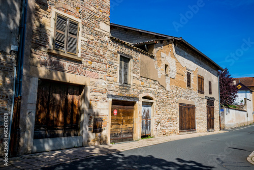 Dans les rues de Belleville-sur-Saône