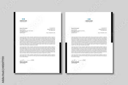 Clean Letterhead Template