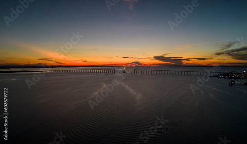 Sunset Ponte Rio Negro Manaus-AM © Elton