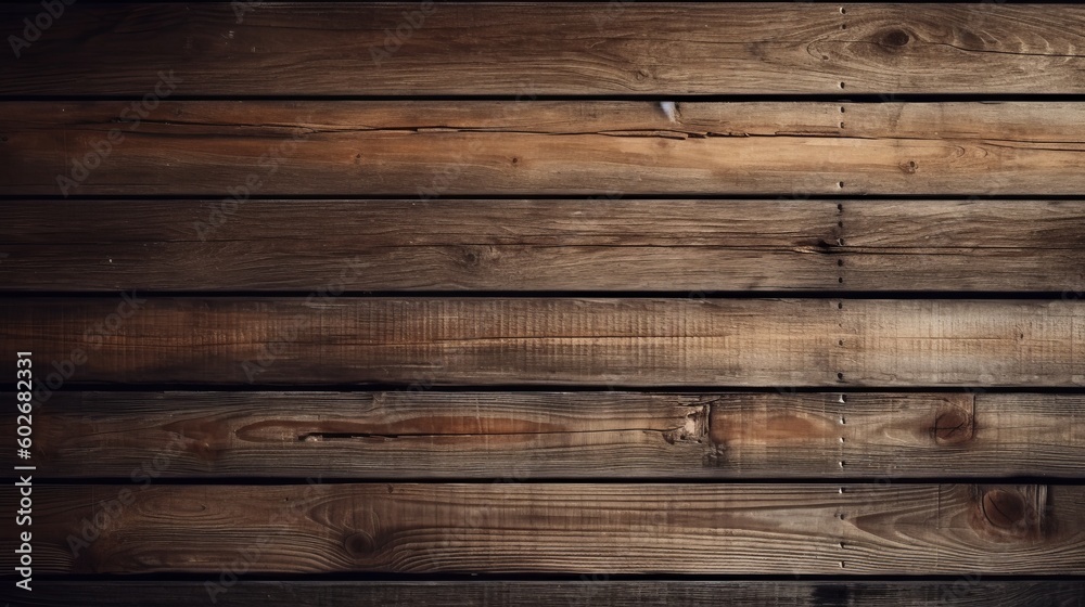 Dark wooden planks. Dark three-dimensional wood texture. Wood background. Modern wooden-facing background. Generative AI. Dark wooden planks. Dark three-dimensional wood texture. Wood background. Modern wooden-facing background. Generative AI.