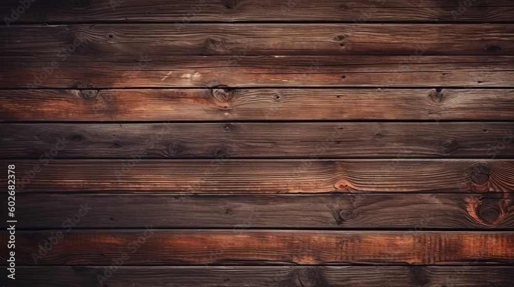 Dark wooden planks. Dark three-dimensional wood texture. Wood background. Modern wooden-facing background. Generative AI. Dark wooden planks. Dark three-dimensional wood texture. Wood background. Modern wooden-facing background. Generative AI.