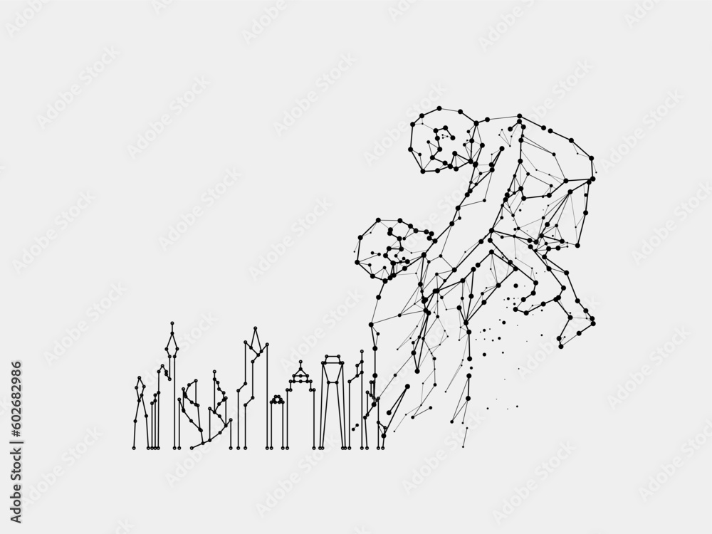 Fototapeta premium father and son