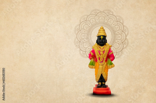 Lord Vitthal Ashadi Ekadashi festival of Lord Vitthal from Pandharpur Maharashtra India, Happy Ashadi Ekadashi