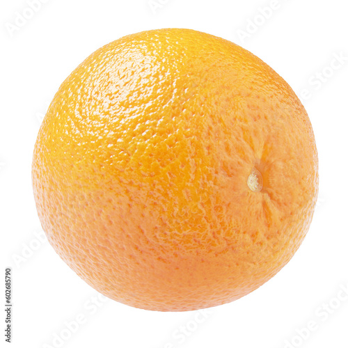 orange isolated on white, with clipping path