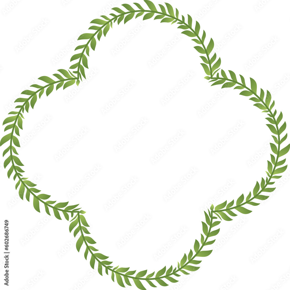 Quatrefoil Frame green leaf vector flower frame wreath floral leaf foliage leaves botanical borders isolate natural decoration wedding anniversary celebration greeting success valentine Christmas Quatrefoil Frame green leaf vector flower frame wreath floral leaf foliage leaves botanical borders isolate natural decoration wedding anniversary celebration greeting success valentine Christmas