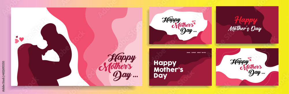 Happy Mothers Day Theme Background 