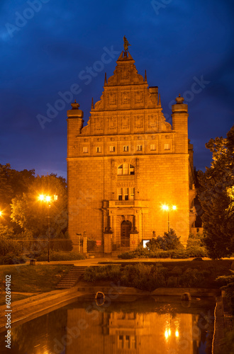 Collegium Maximum of Nicolaus Copernicus university - university museum in Torun.  Poland photo