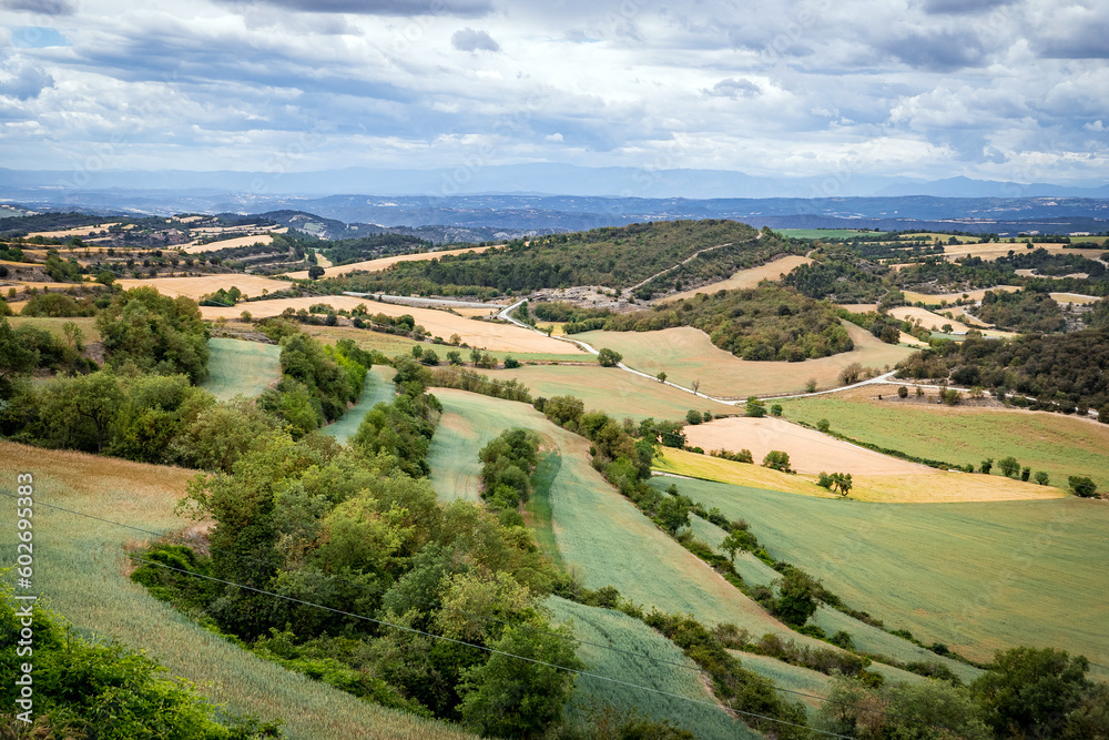 Anoia, Catalunya, Spain: Rural landscape