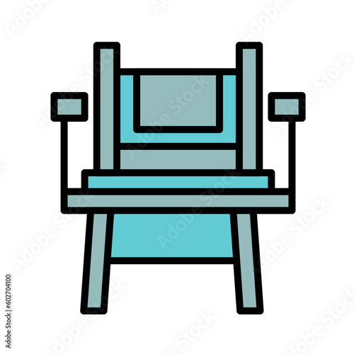 Director Chair Icon Design