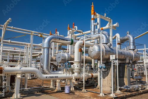 Exchanger afternoon of tank oil refinery pipeline plant steam vessel and column tank oil of Petrochemistry