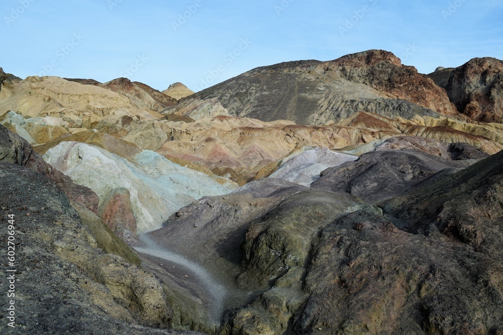 Colorful Hiking Views at Death Valley's Artists Palette