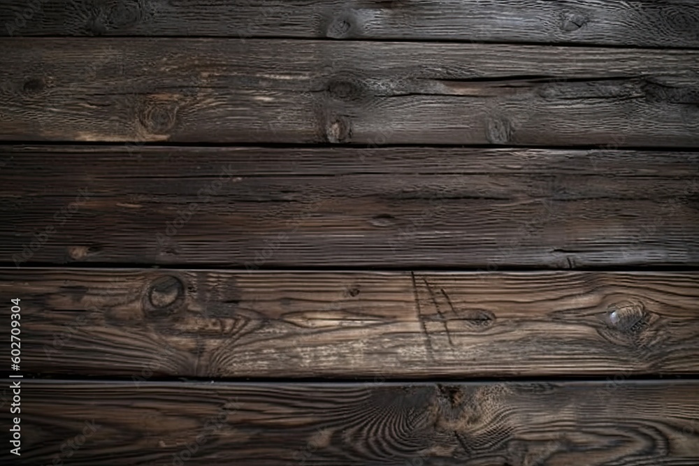 Naklejka premium Wood Plank Texture, Generative AI illustrations