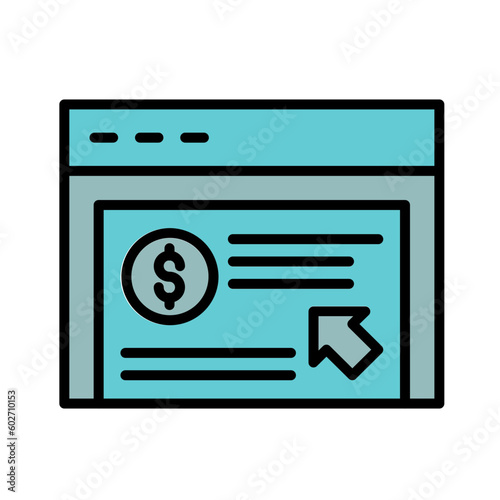 Pay Per Click Icon Design