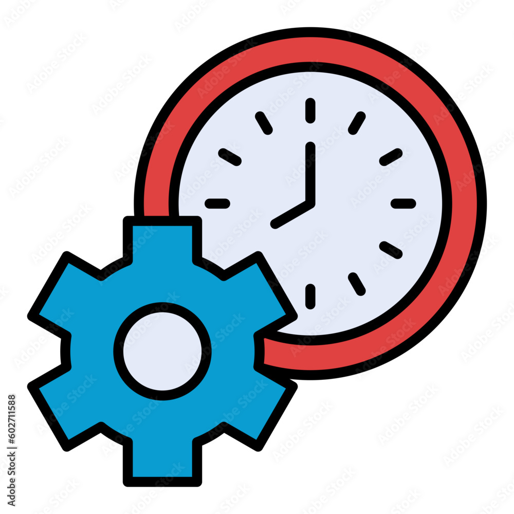 Time Management Icon Time Management Icon
