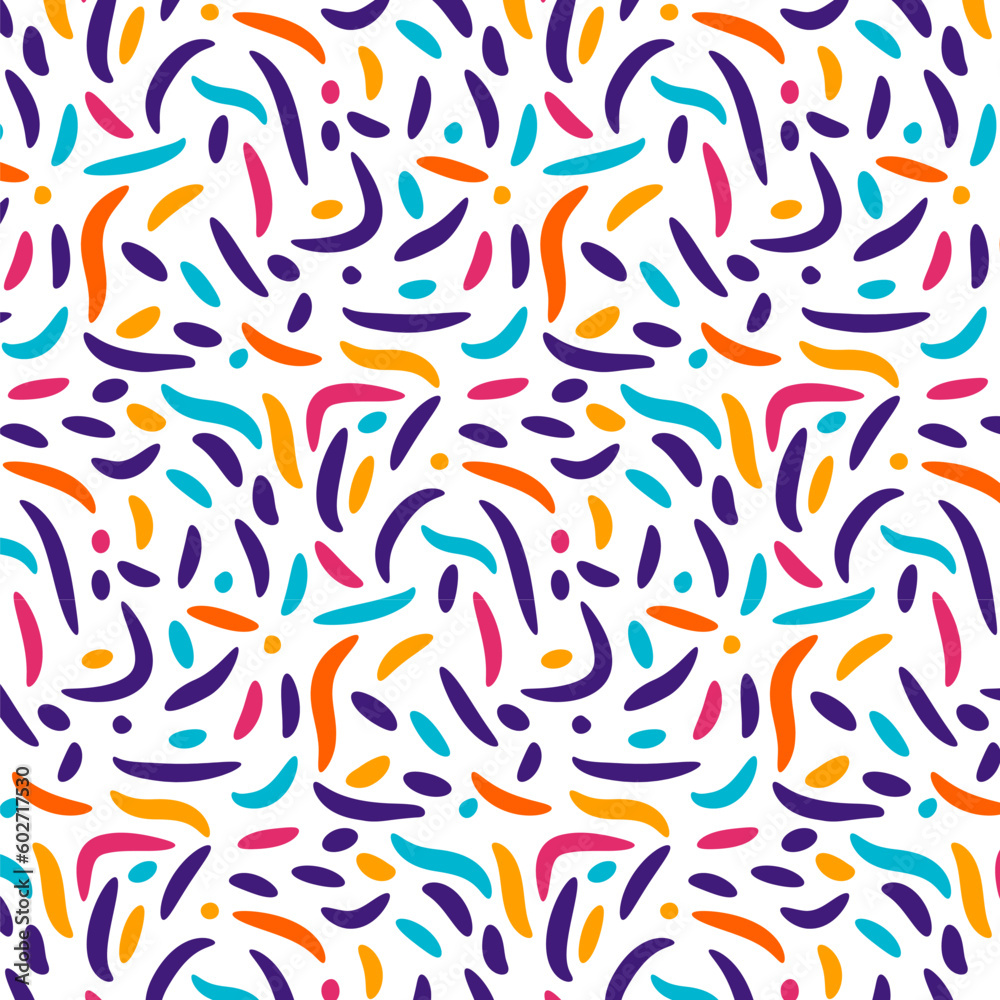 Modern stylish texture pattern background, Abstract lines pattern design in retro style. Vector illustration.