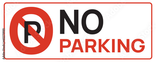 No parking sign. no access to four wheeler, three wheeler, two wheeler. Building entrance area. No parking in front of gate. Sign board for vehicle entry and exit. Cars, auto and motorcycles symbol.