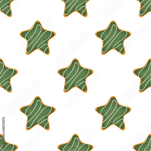 Pattern homemade cookie different taste in pastry biscuit