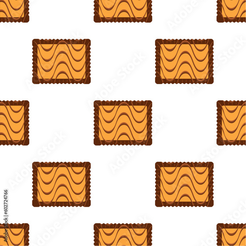Pattern homemade cookie different taste in pastry biscuit
